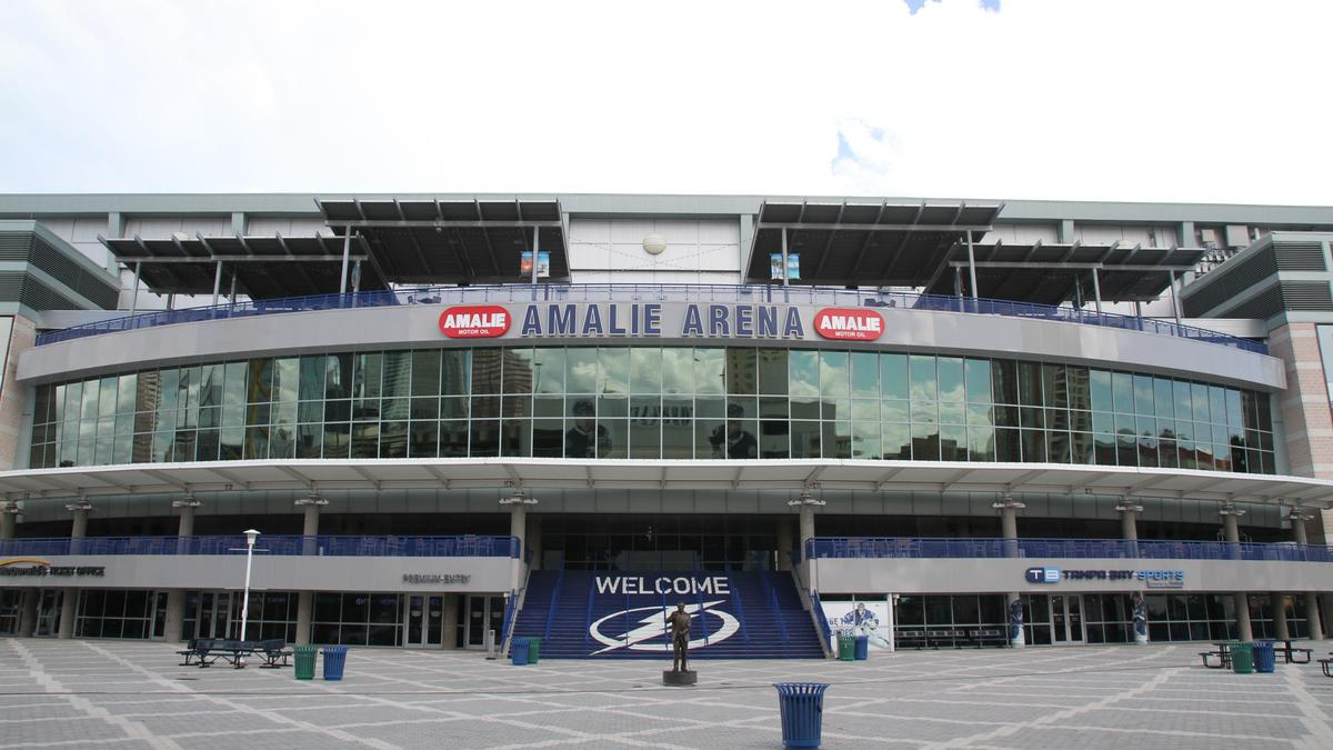 Amalie Arena in Tampa Bay