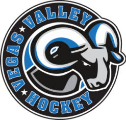 Vegas Valley Hockey goat logo